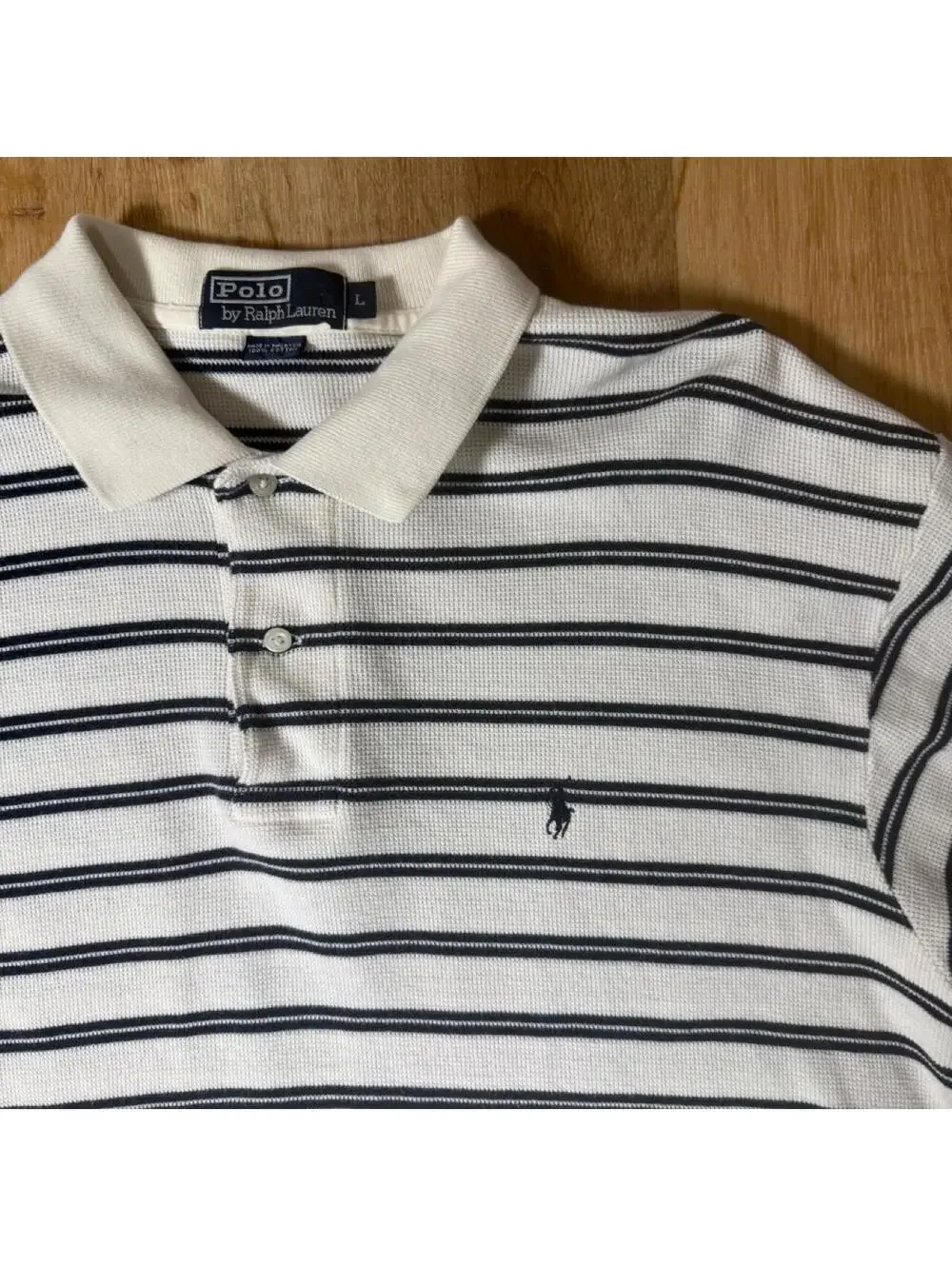 Polo Ralph Lauren Men's White and Multi Polo-shirt